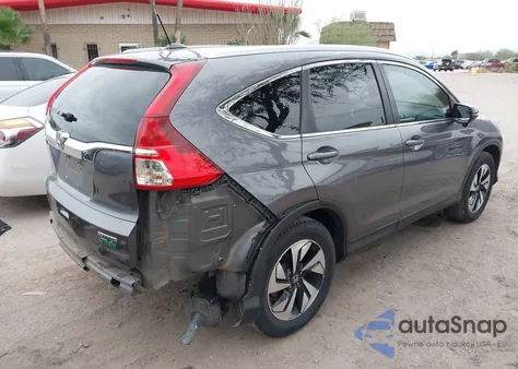 2015 Honda Cr-V Touring из США, поврежденный, VIN 5J6RM3H91FL025765